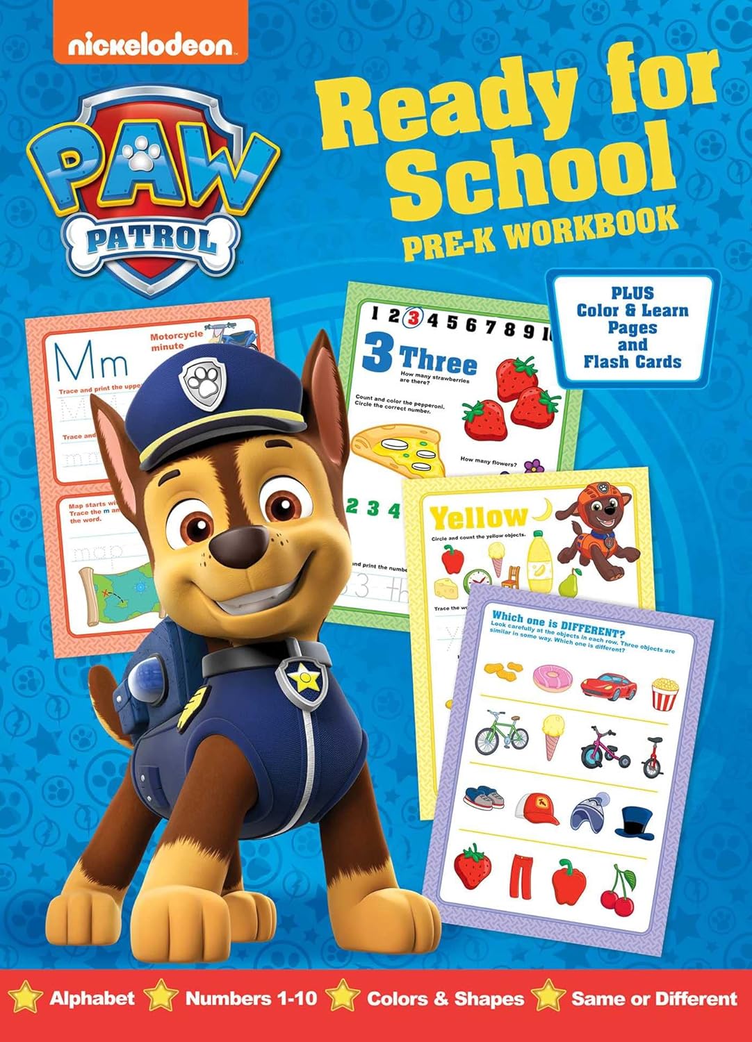 Nickelodeon Paw Patrol: Ready For School Pre-K Workbook