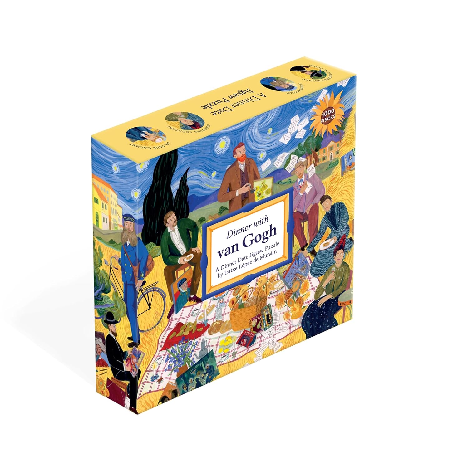 Dinner With Van Gogh: A 1000-Piece Dinner Date Jigsaw Puzzle