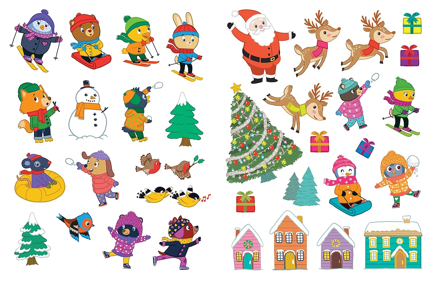 Jumbo Stickers For Little Hands: Winter Wonderland