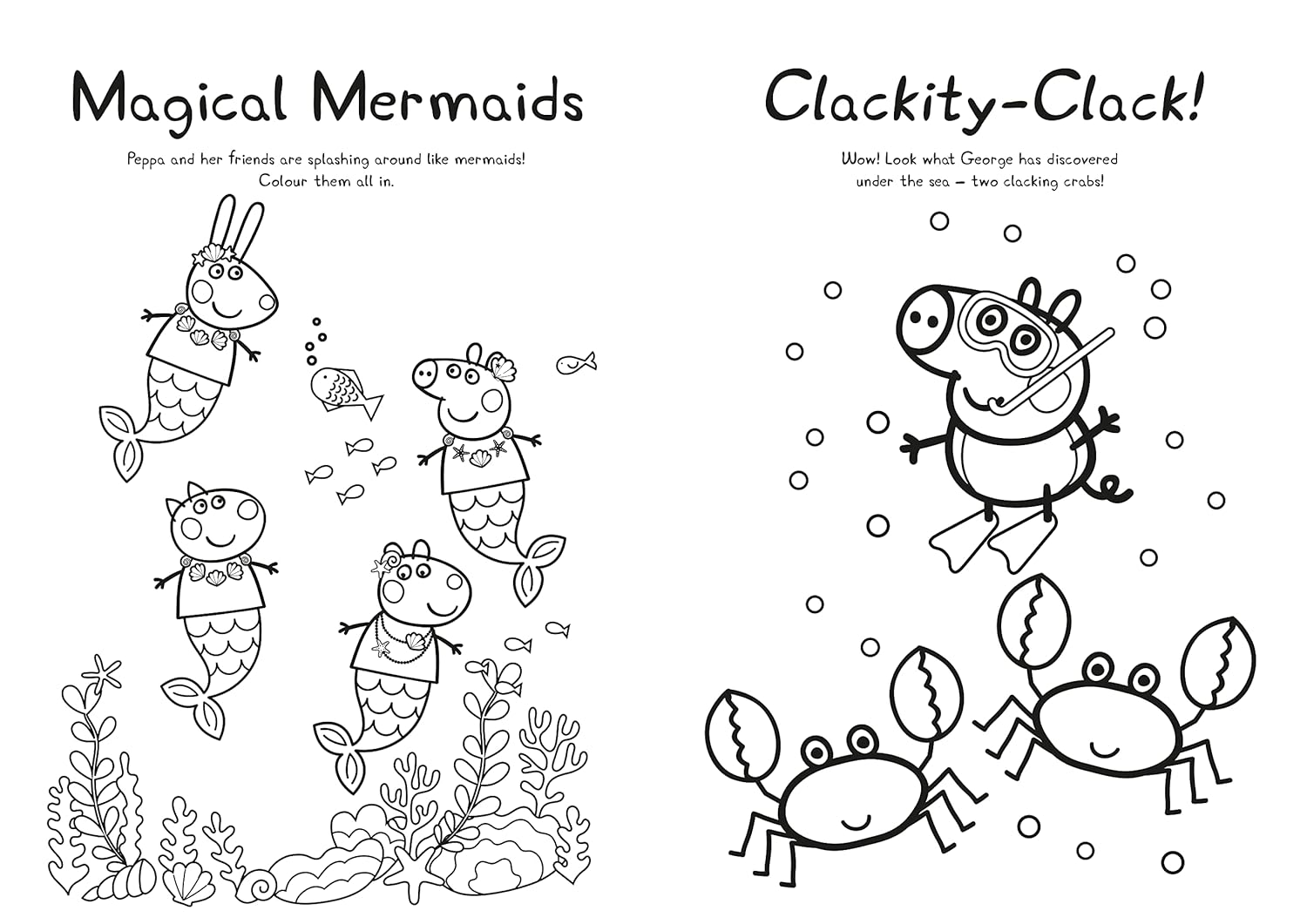 Peppas Magical Adventures Bumper Colouring Book