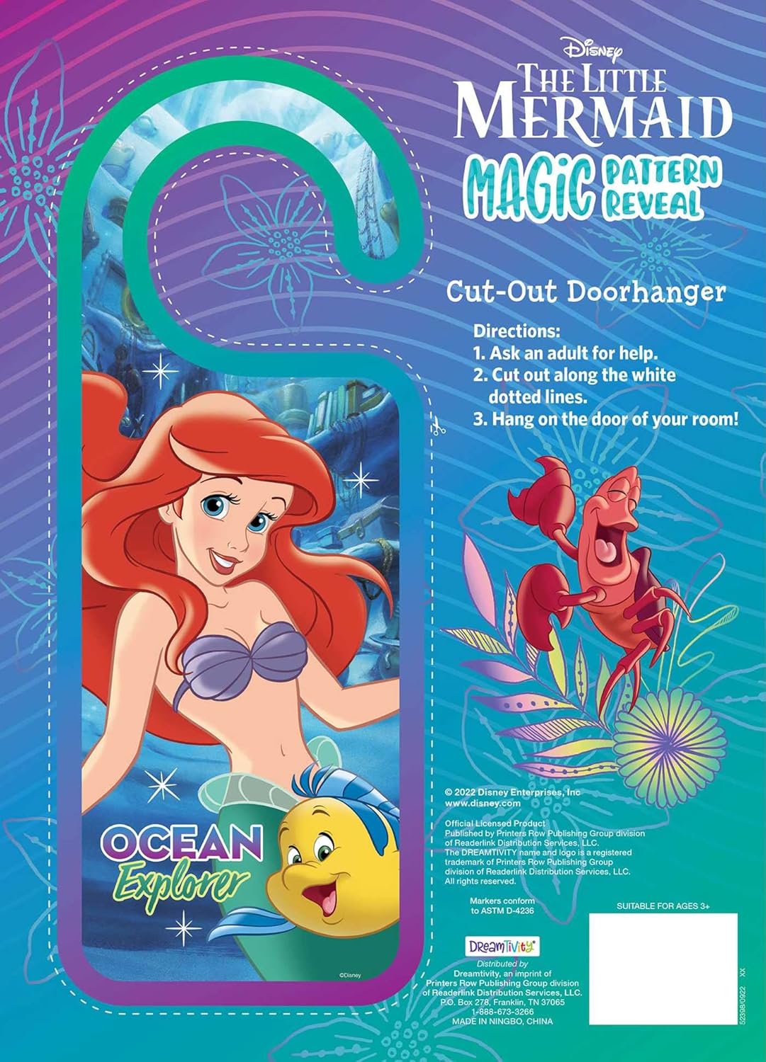 Disney Little Mermaid: Magic Pattern Reveal: Ocean Explore