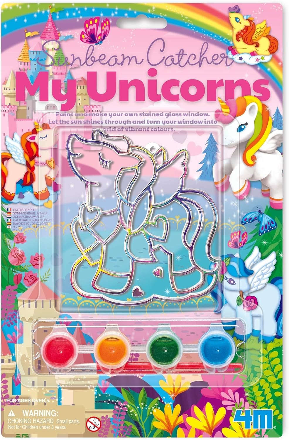 4M Unicorn Sunbeam Catcher (4 Designs Assorted)