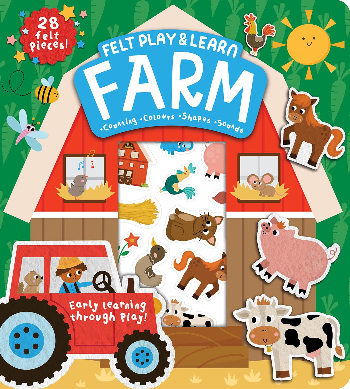 Touchy Feely Felt Play And Learn Farm