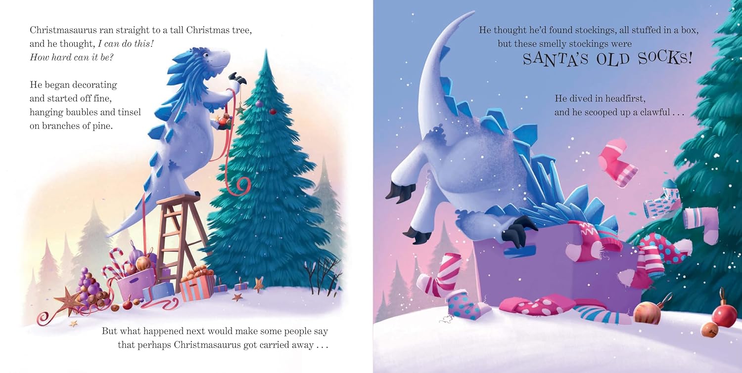 The Christmasaurus and the Night Before Christmas