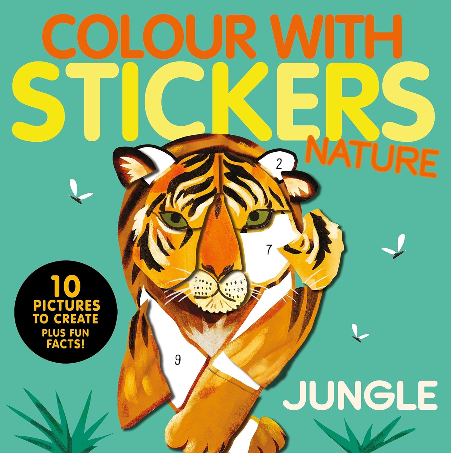 Colour With Stickers: Jungle