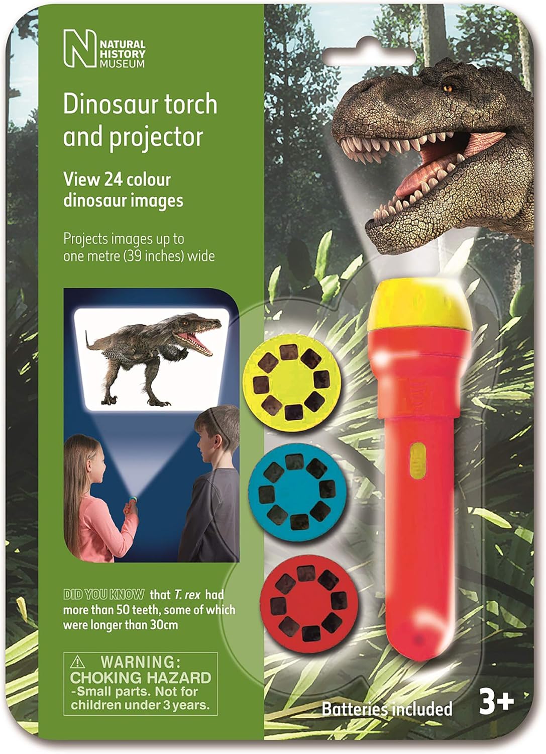 Brainstorm Torch & Projector: Dinosaur