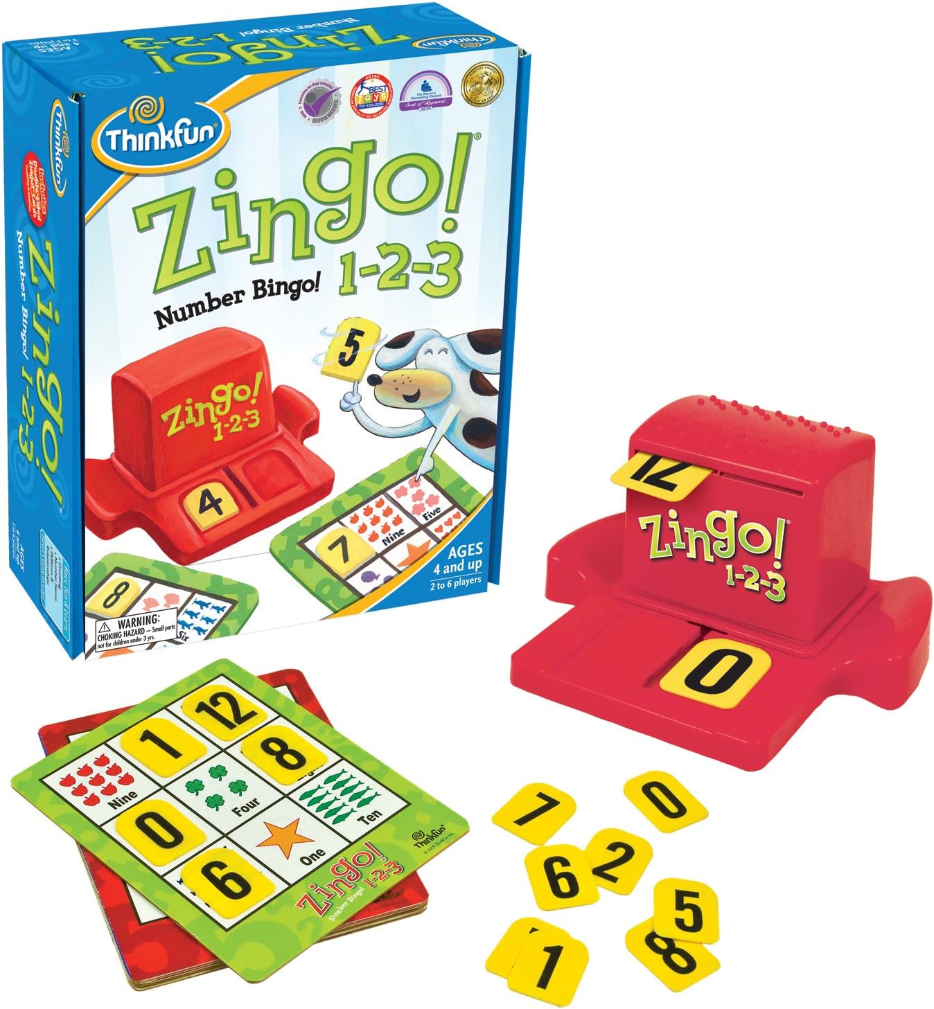 ThinkFun Zingo! 1-2-3