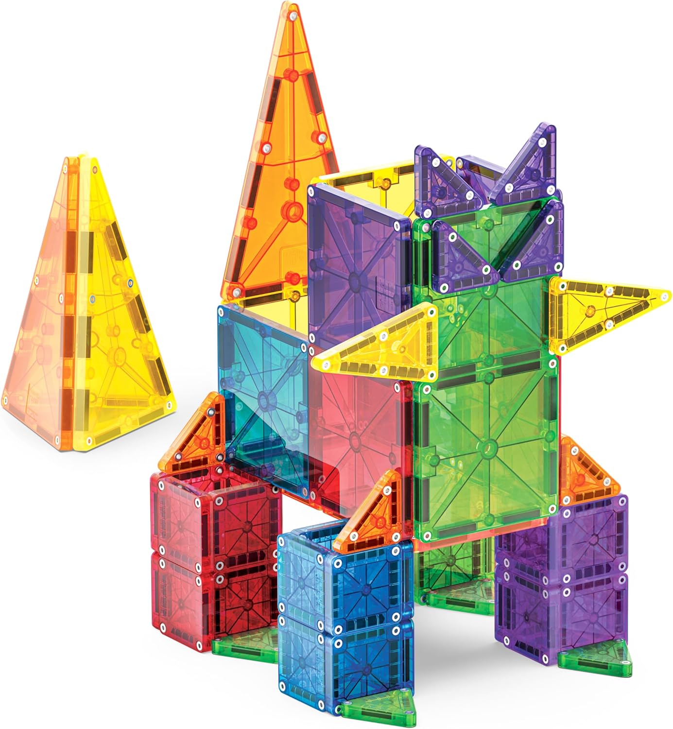 Magna-Tiles Combo + Micromags: 62-Piece Set