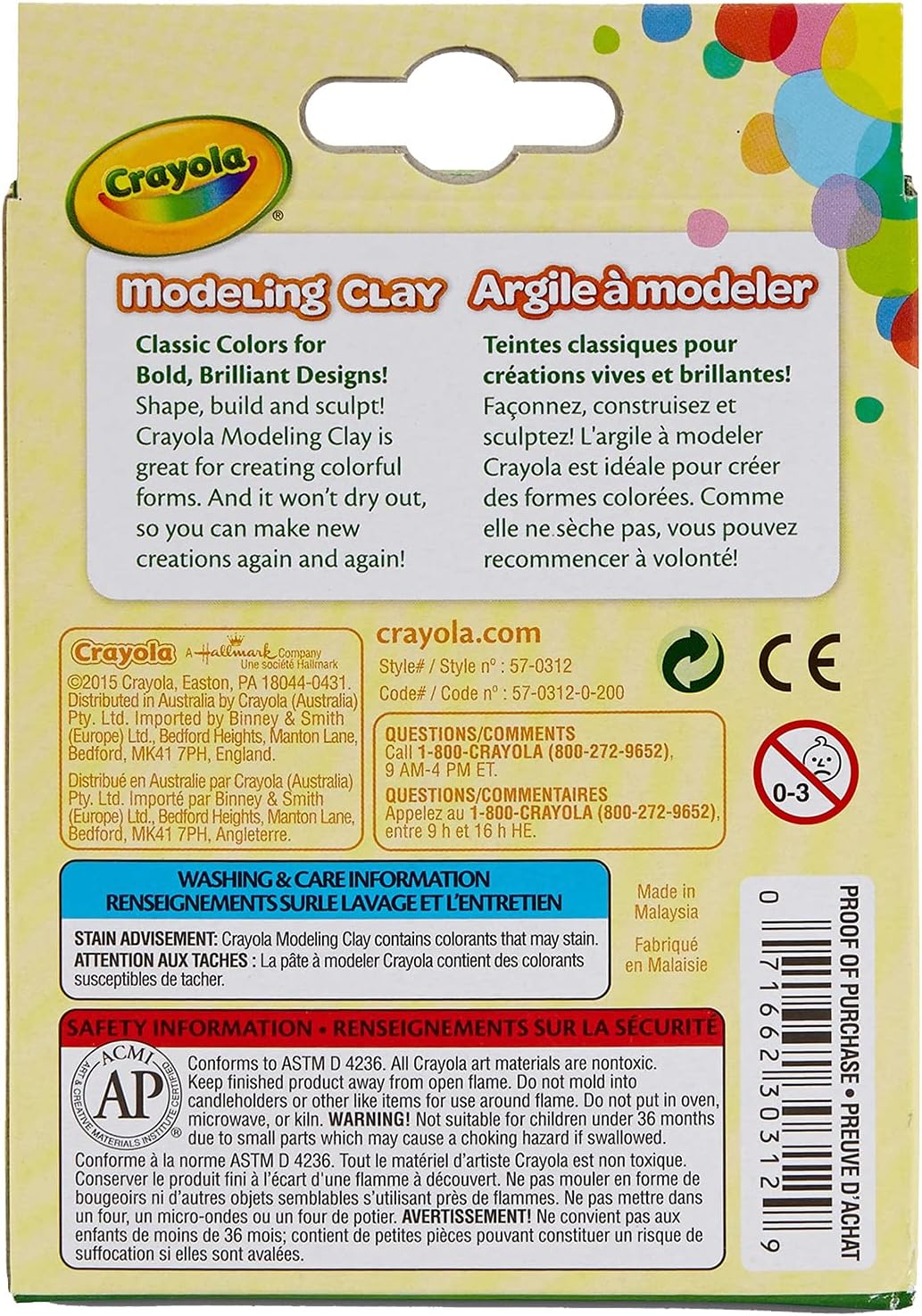 Crayola Modeling Clay 8ct