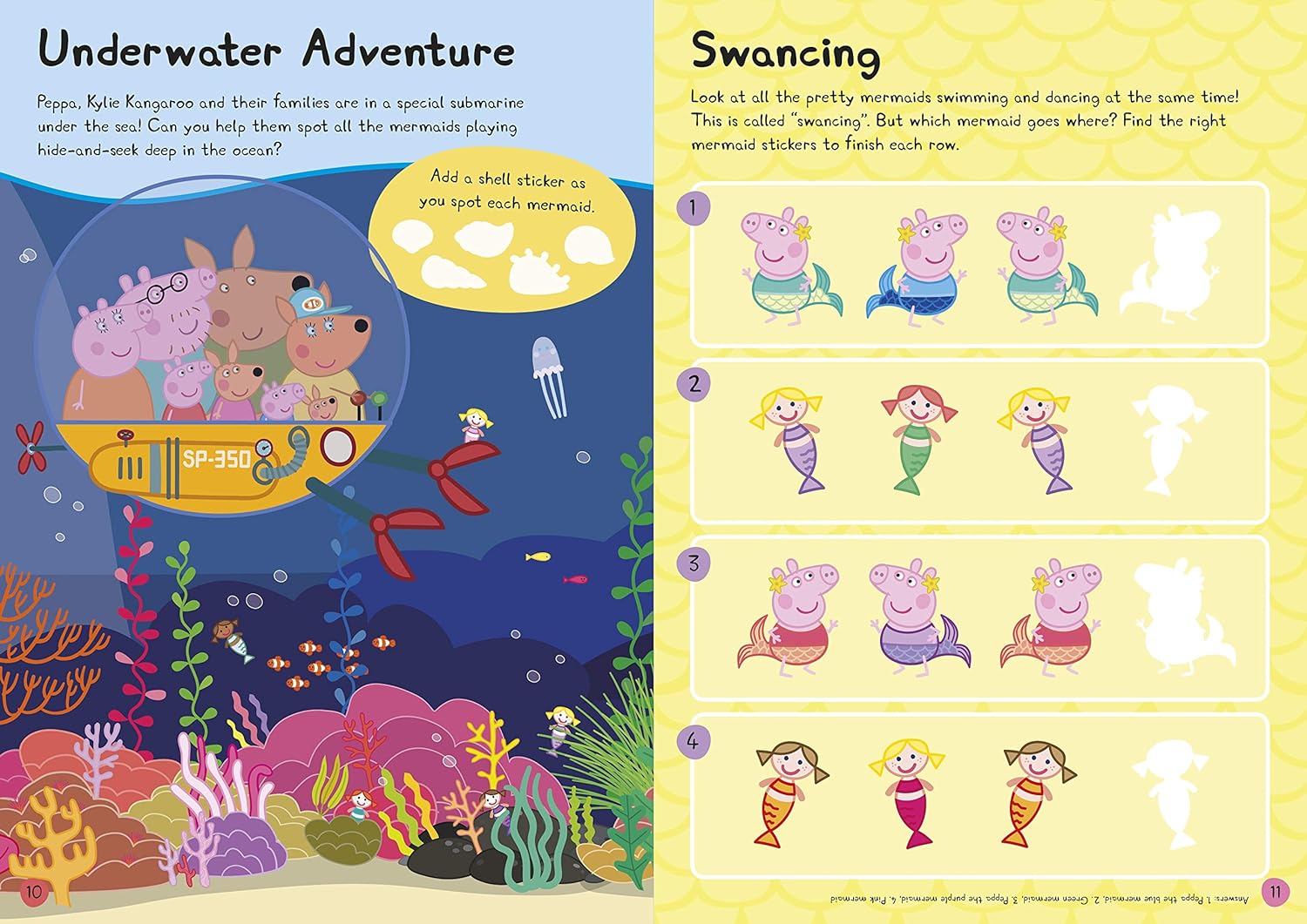 Mermaids, Unicorns and Dragons Sticker Activity Book (Peppa Pig)