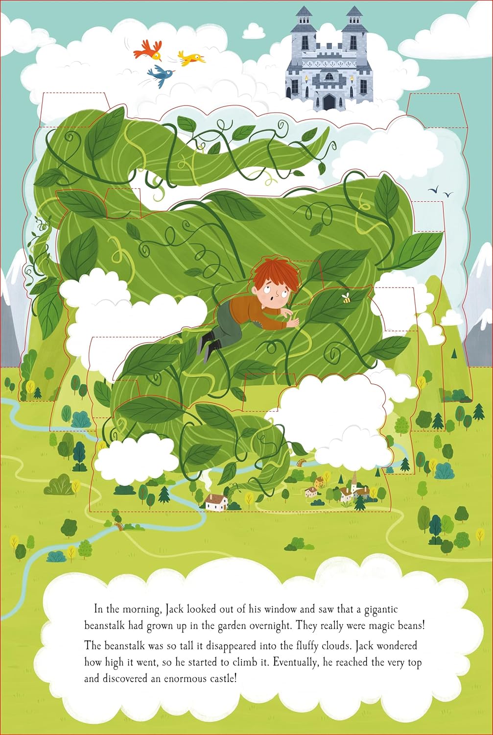 Fairy Tale Pop-Up Book Jack & The Beanstalk