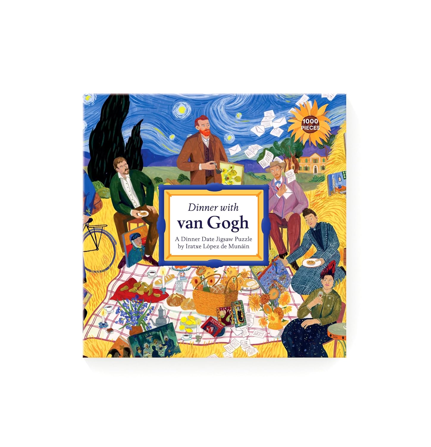 Dinner With Van Gogh: A 1000-Piece Dinner Date Jigsaw Puzzle