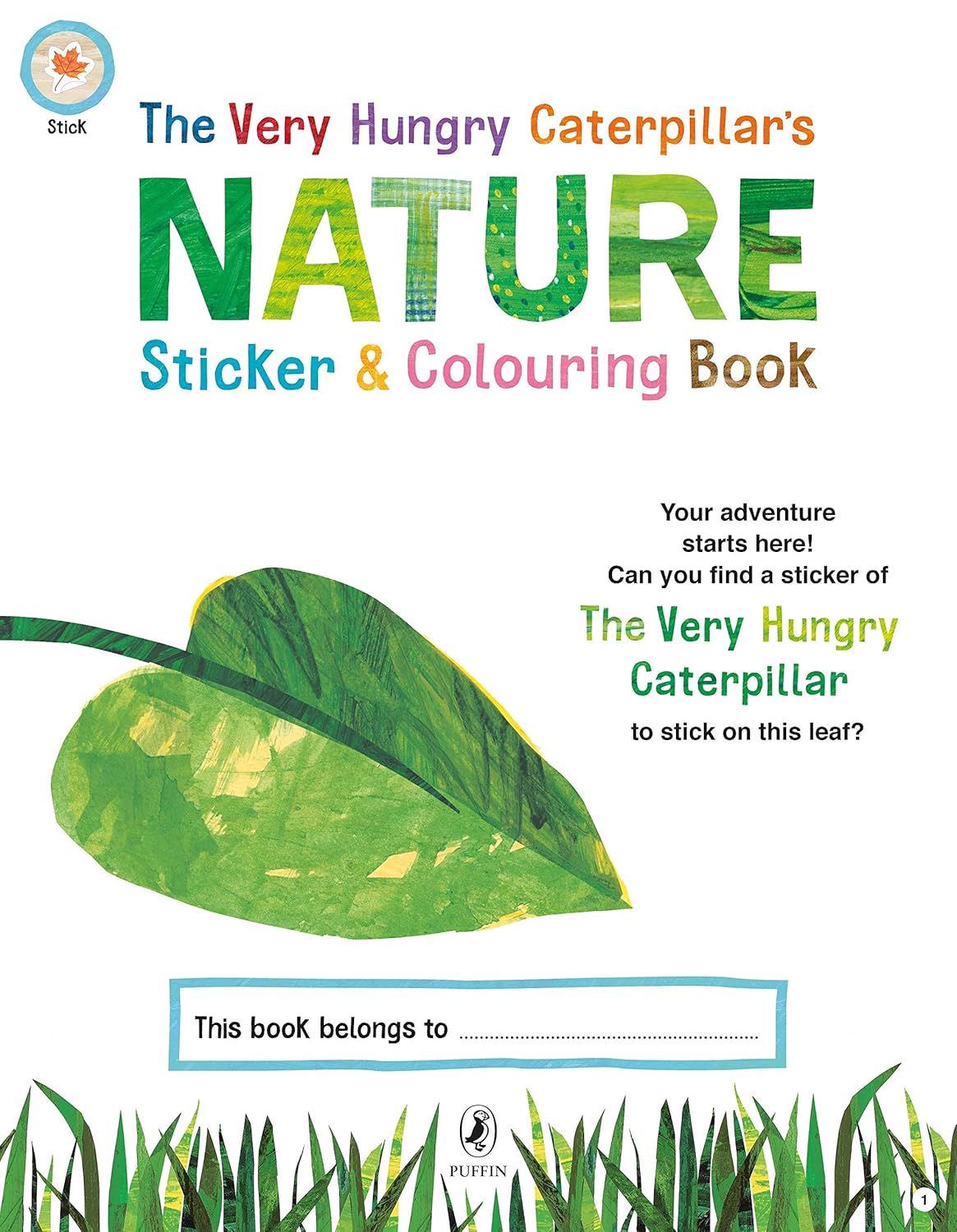 Very Hungry Caterpillars Nature Sticker And Colouring Book