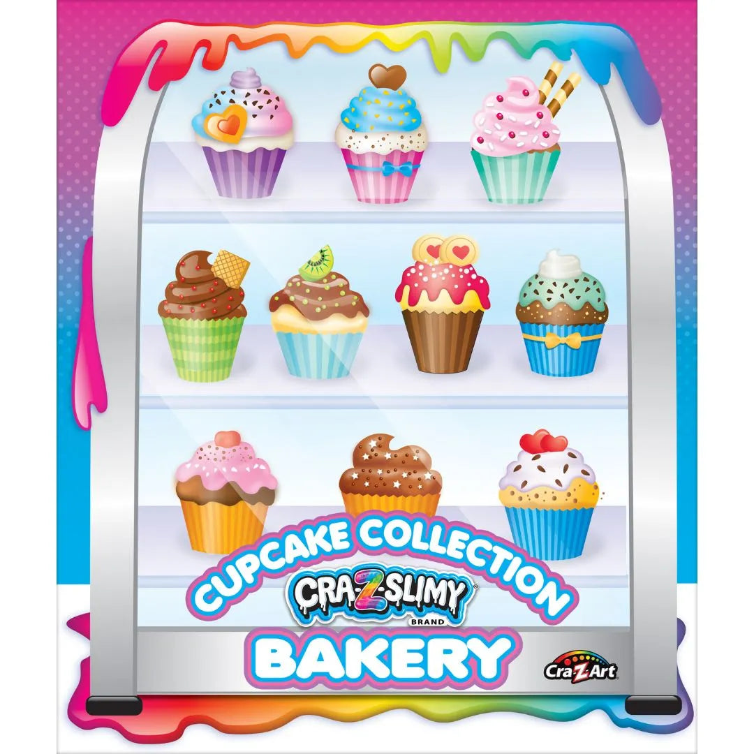 Cra-Z-Slimy Mini Mania Slimy Fun Cupcake Collection