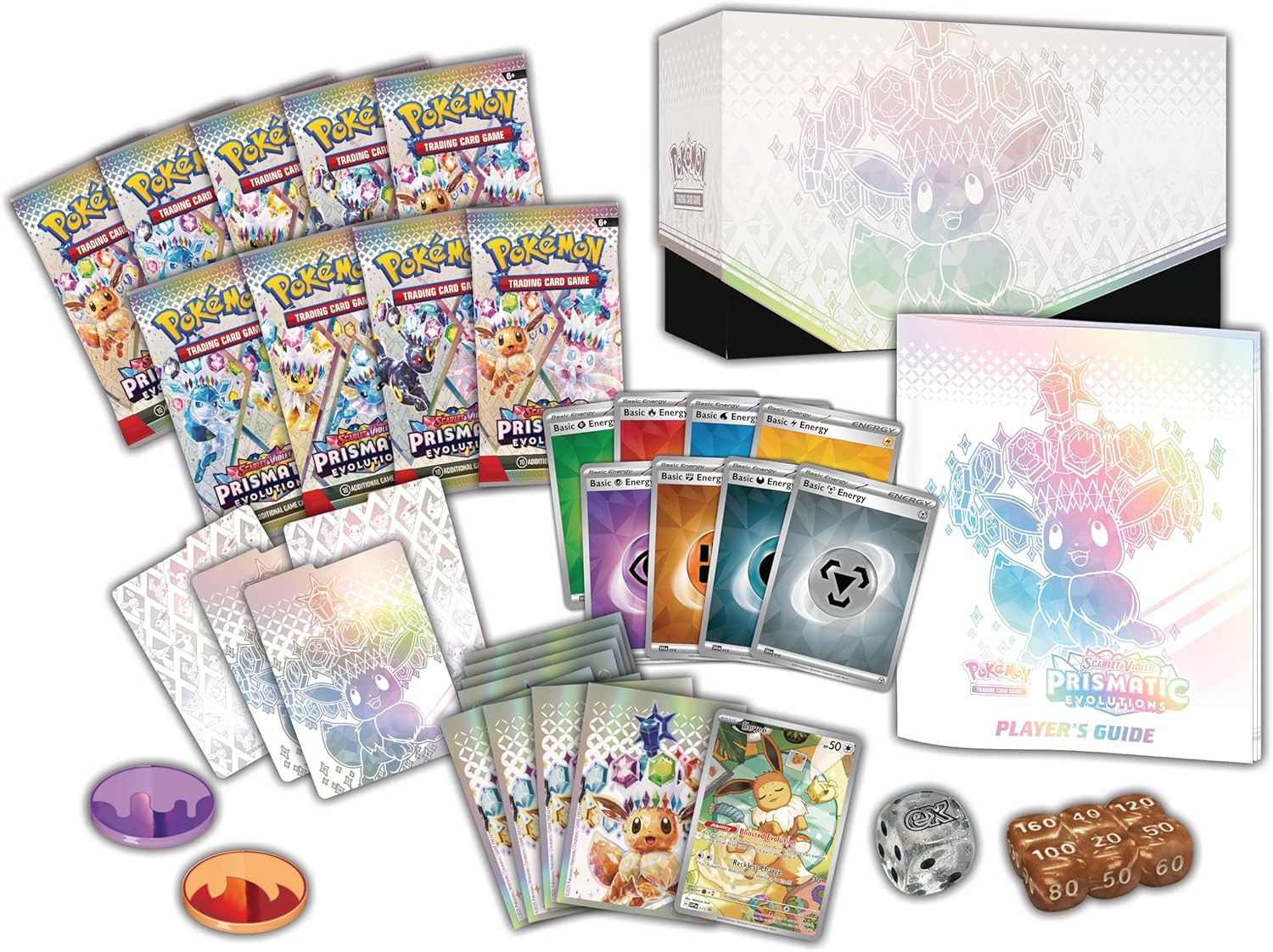 Pokemon TCG SV8.5 Prismatic Evolutions Elite Trainer Box