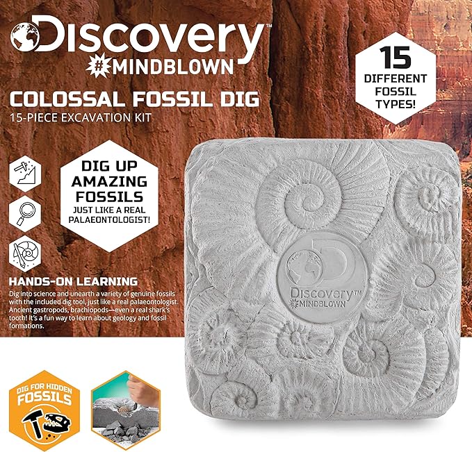 Discovery Mindblown Colossal Fossil Dig