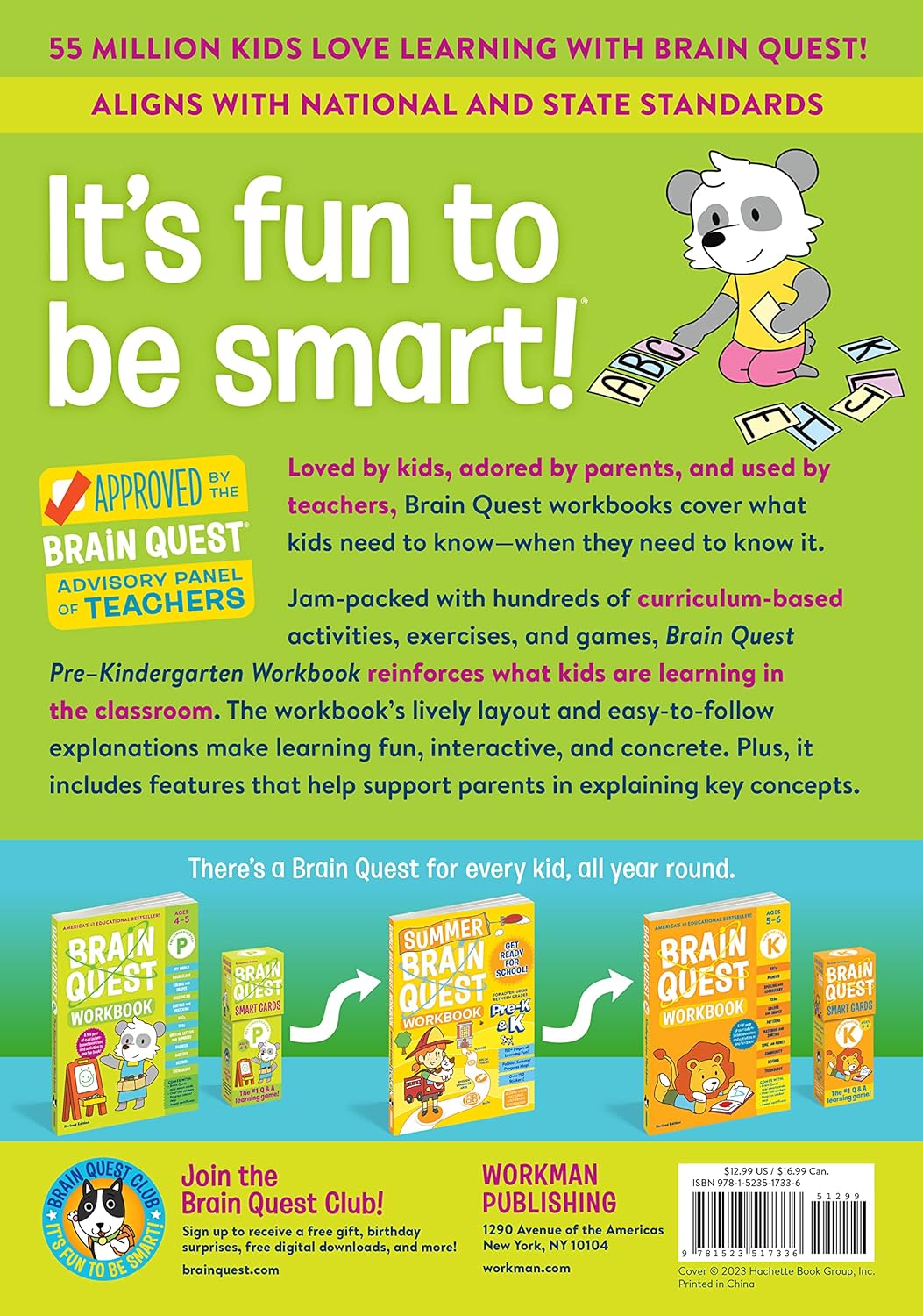 Brain Quest Workbooks: Pre-K