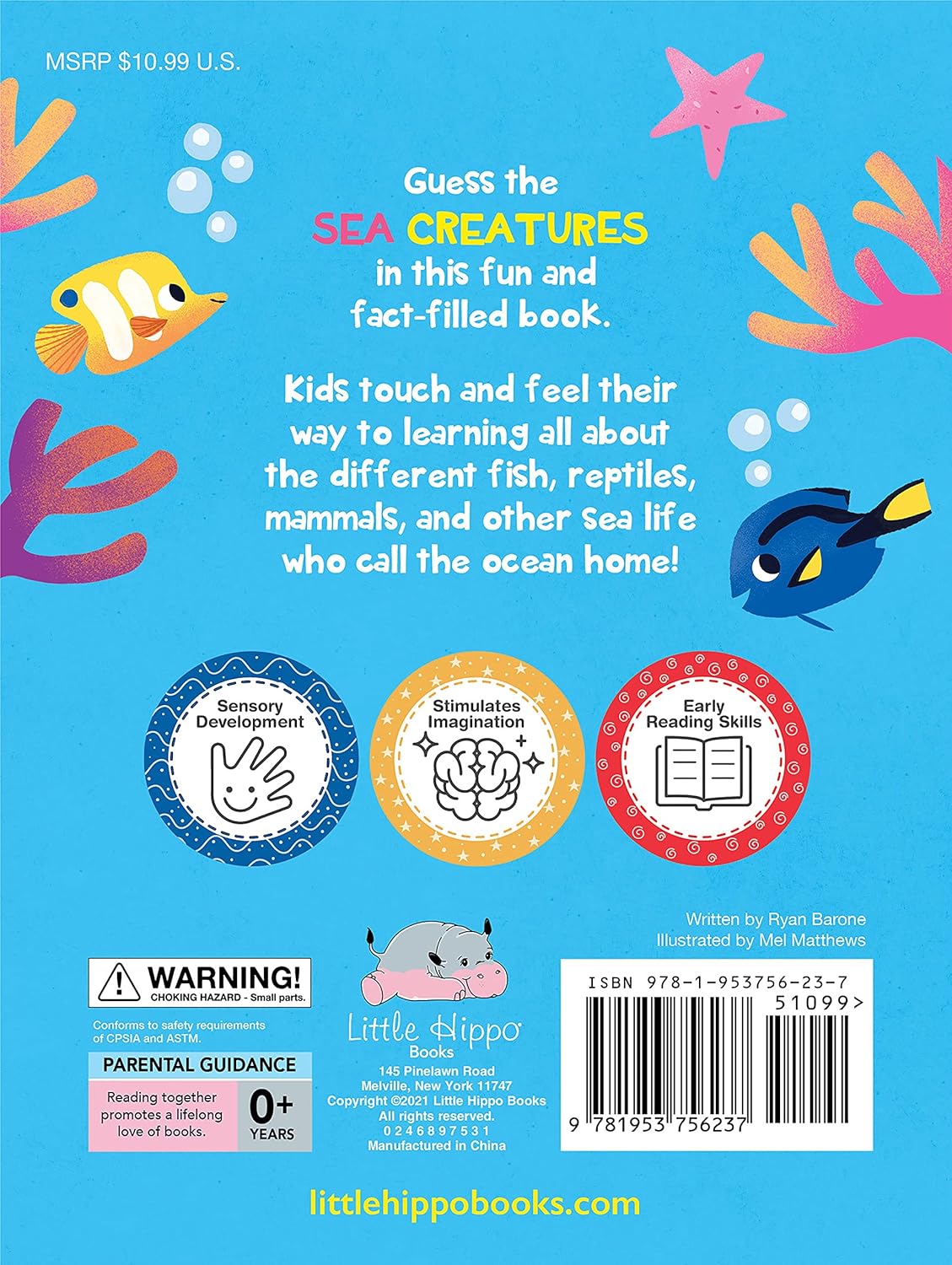 Touch And Feel Flap Book Under The Sea