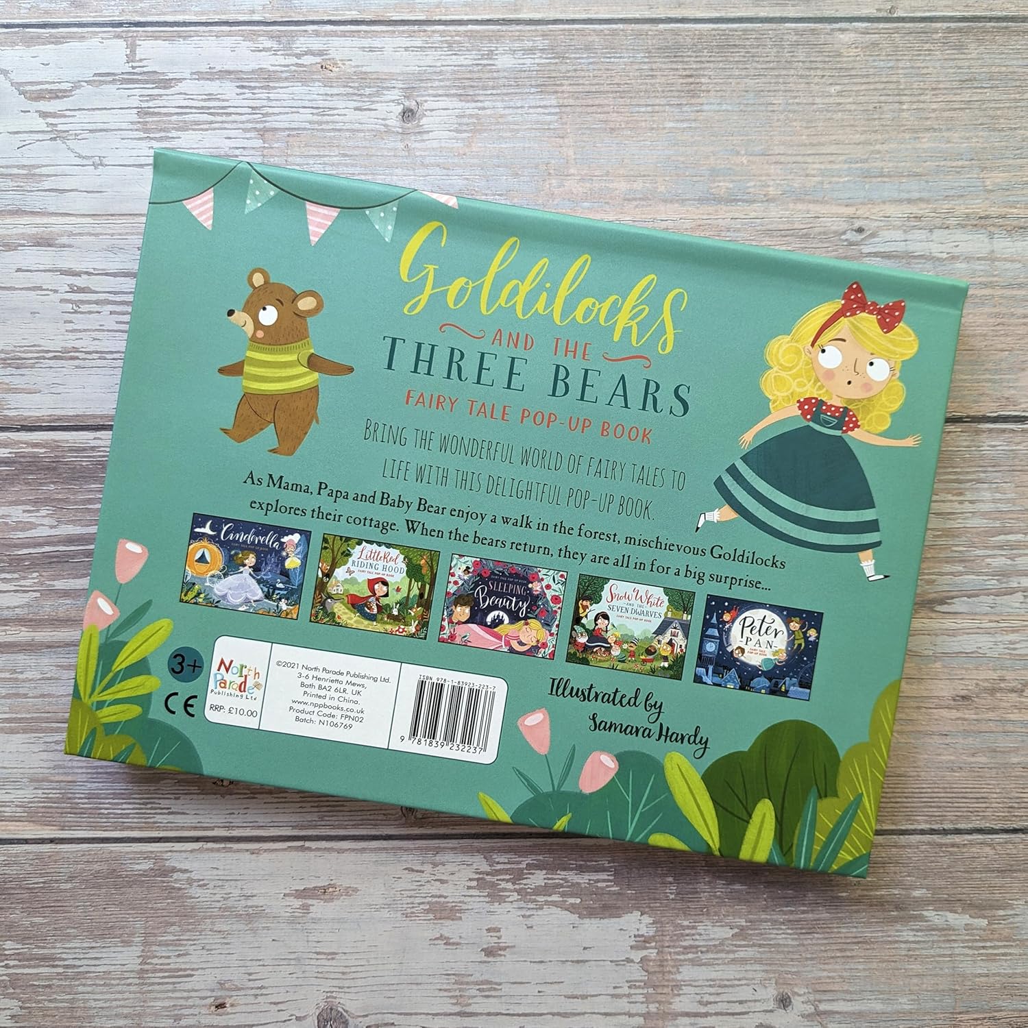 Fairy Tale Pop-Up Book Goldilocks