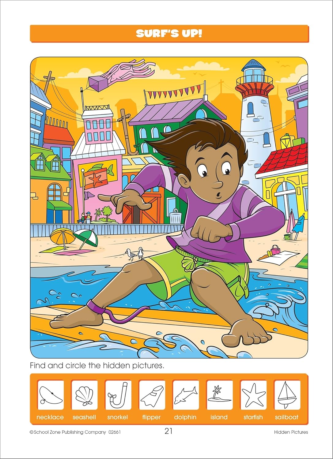 School Zone Activity Zone: Hidden Pictures (Ages 5+)