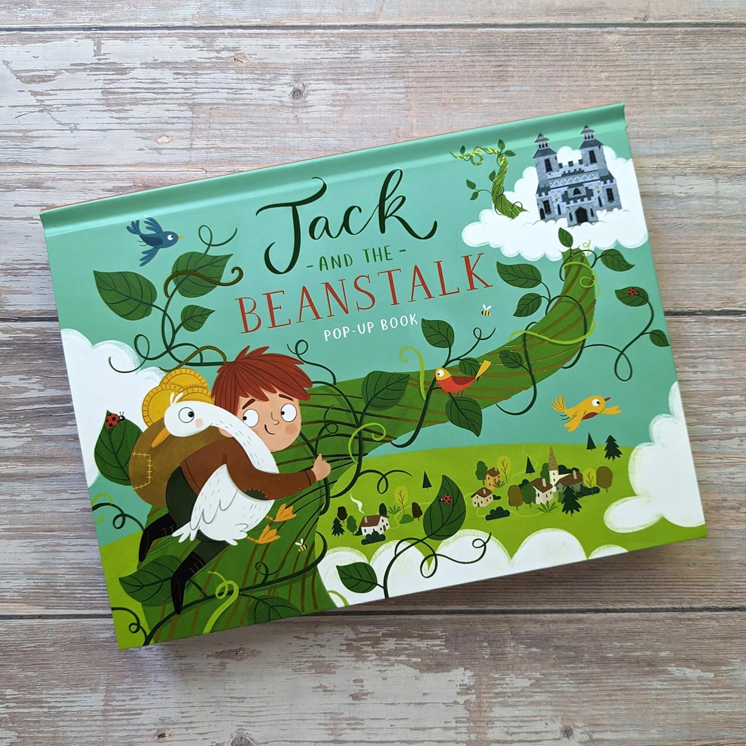 Fairy Tale Pop-Up Book Jack & The Beanstalk