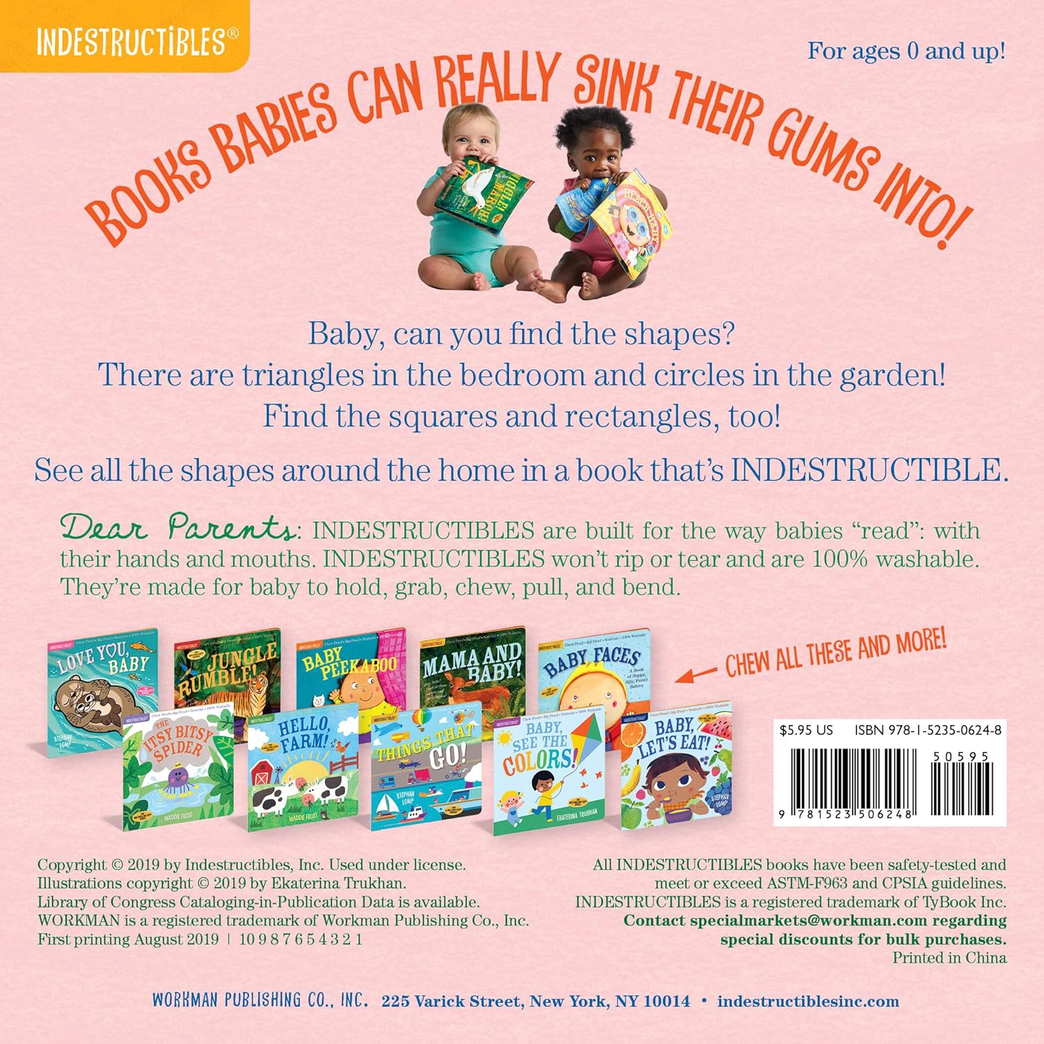 Indestructibles: Baby, Find The Shapes!