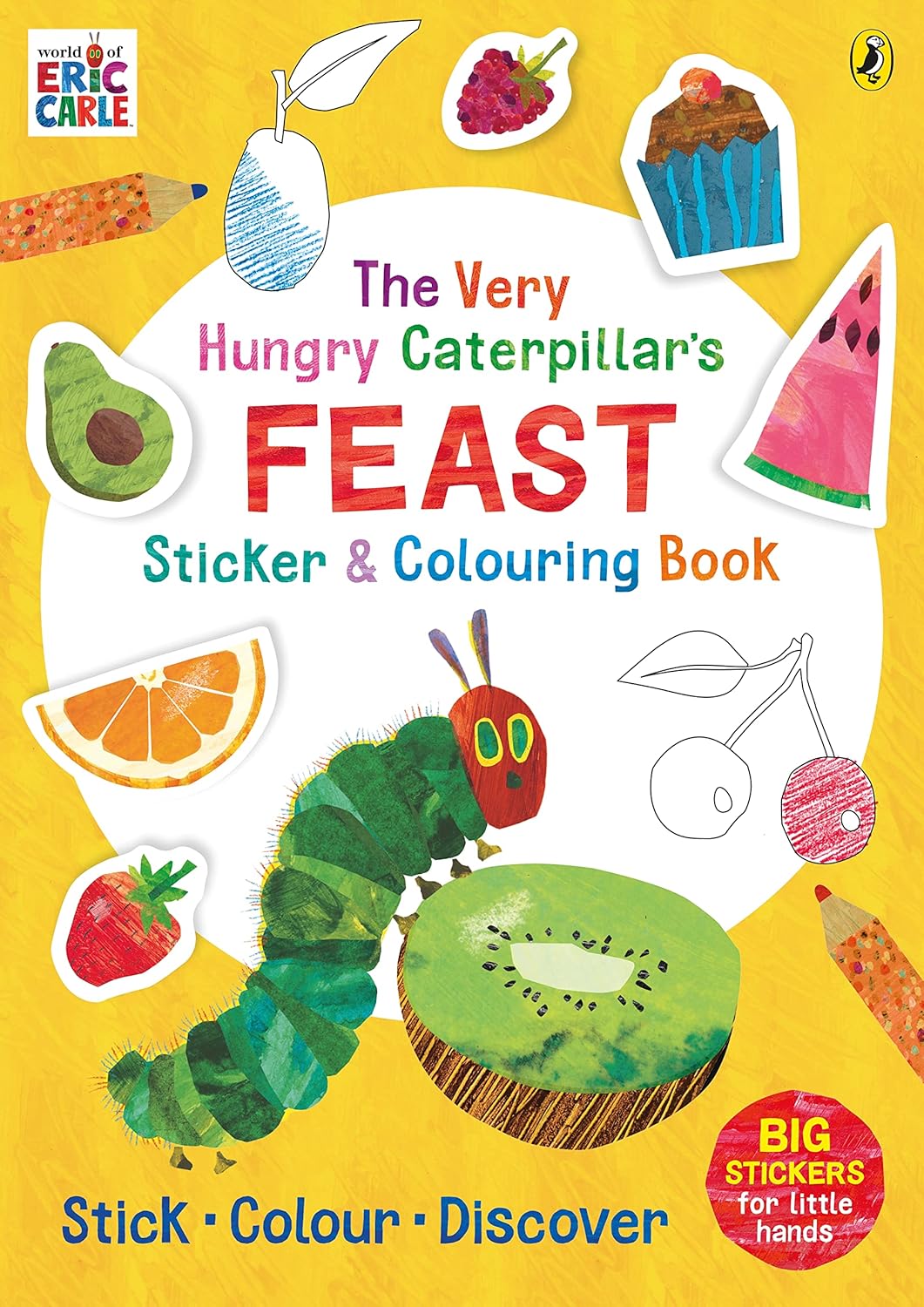 Very Hungry Caterpillar's Feast Sticker And Colouring Book