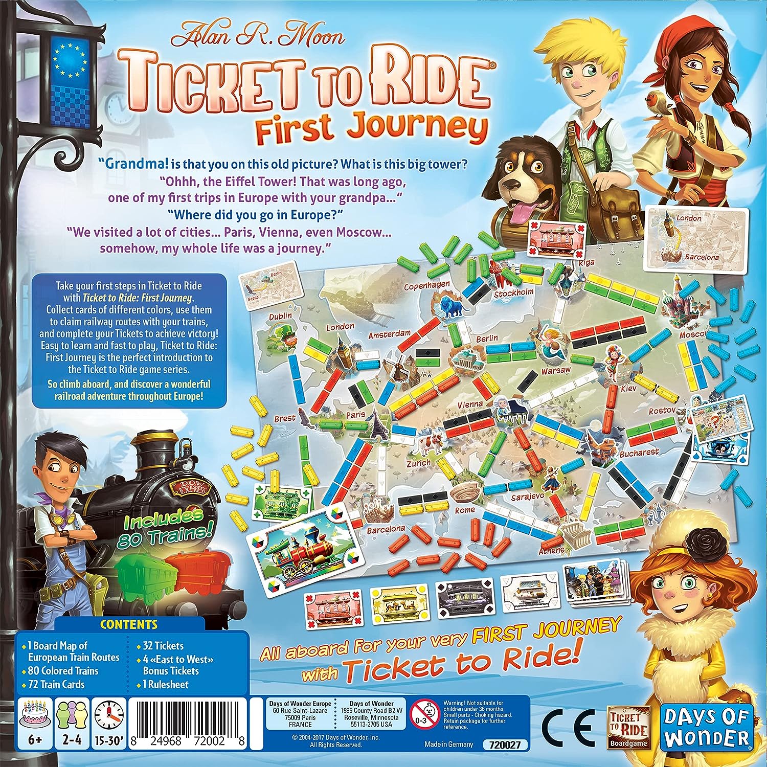 Ticket To Ride First Journey (Europe)