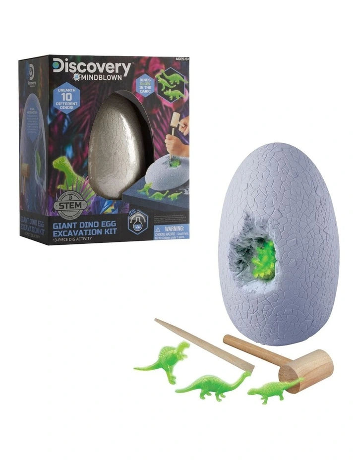 Discovery Mindblown Giant Dino Egg Excavation Kit