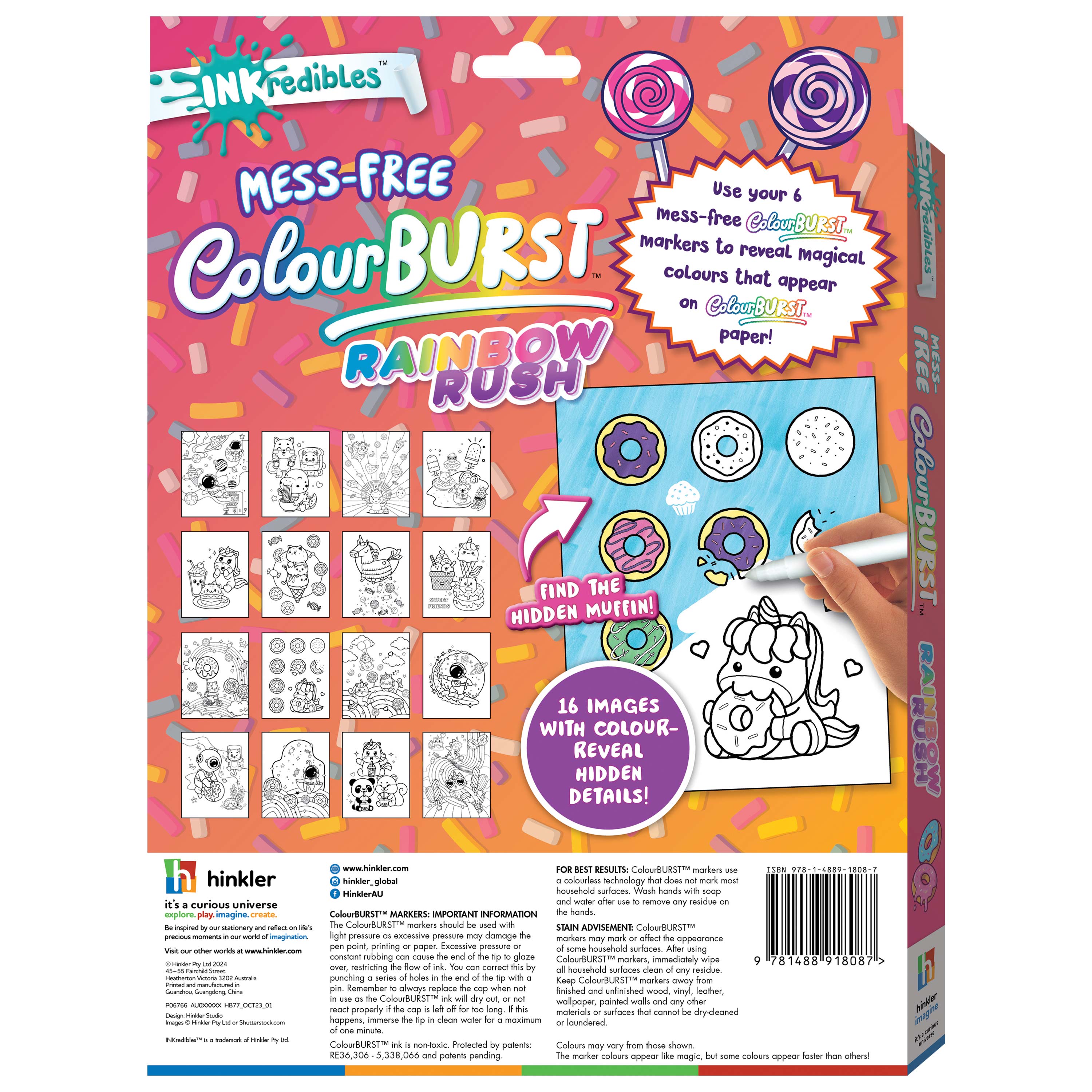 Inkredibles Colour Burst Rainbow Rush