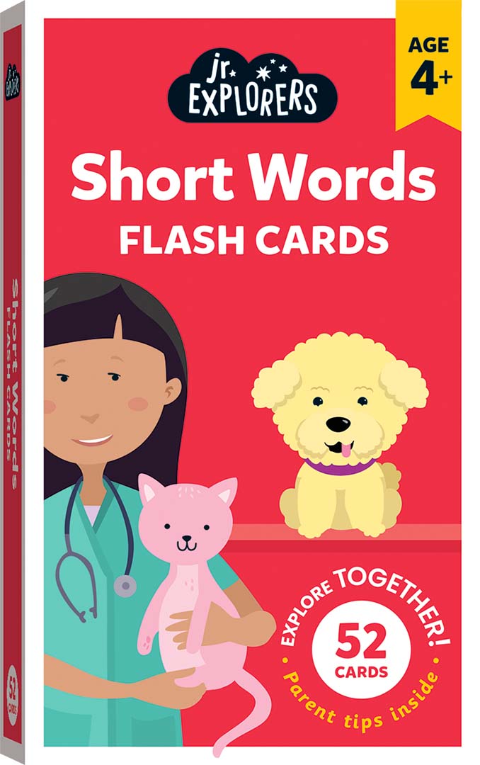 Junior Explorers Flashcards: Short Words