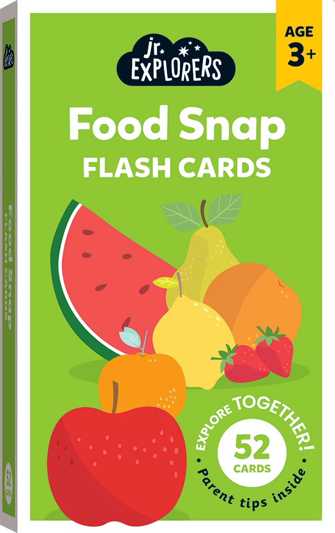 Junior Explorers Food Snap Flash Cards