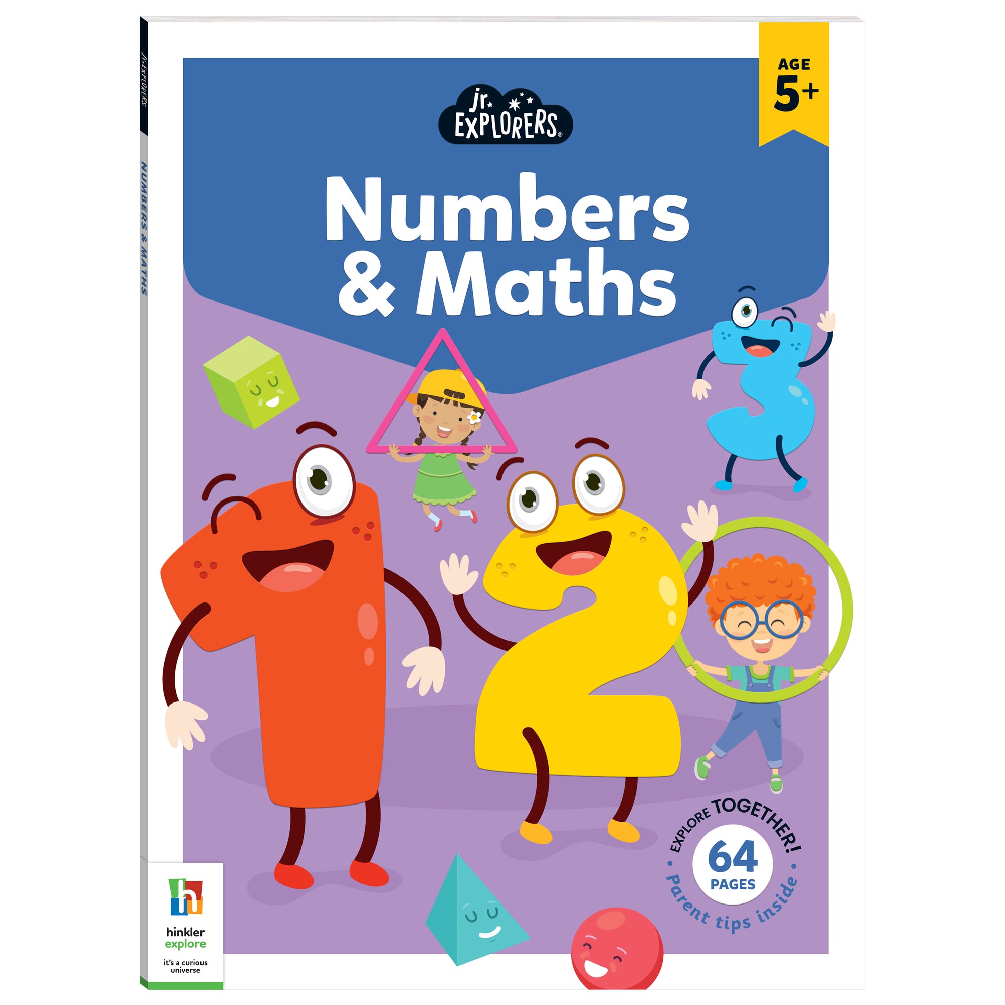 Junior Explorers Write and Wipe: Numbers And Math