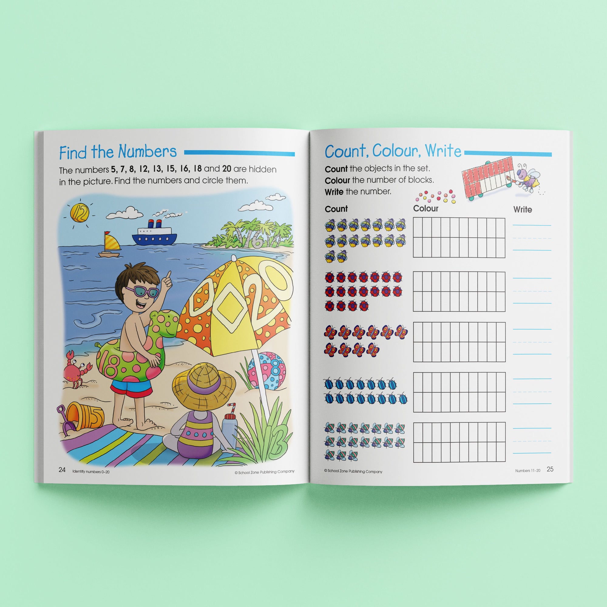 School Zone I Know It Book: Maths Basics 1 (Ages 5-7)