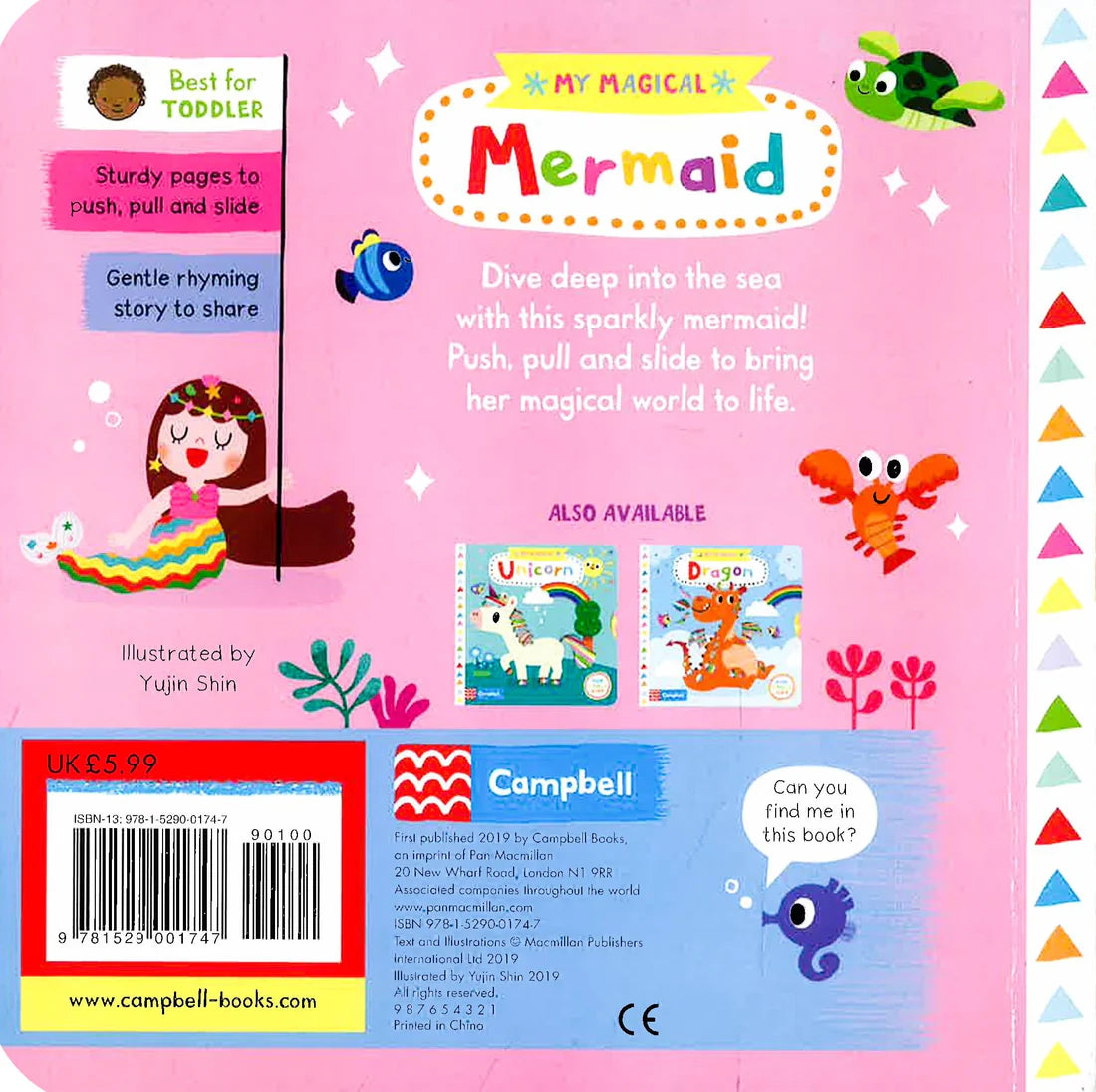 My Magical Board Books Mermaid Magic