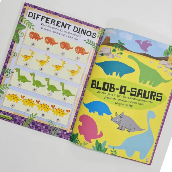 Puffy Sticker Holofoil Shiny Sticker Activity - Dinosaurs