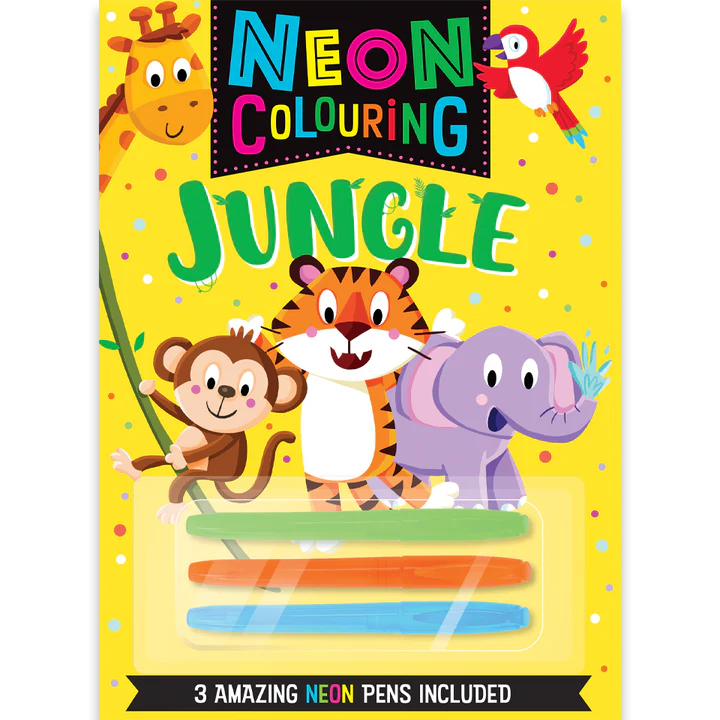 Neon Colouring Jungle