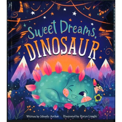 Picture Book Padded Portrait Sweet Dreams Dinosaur