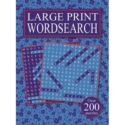 Large Print Word Search Book 1 (Assorted)