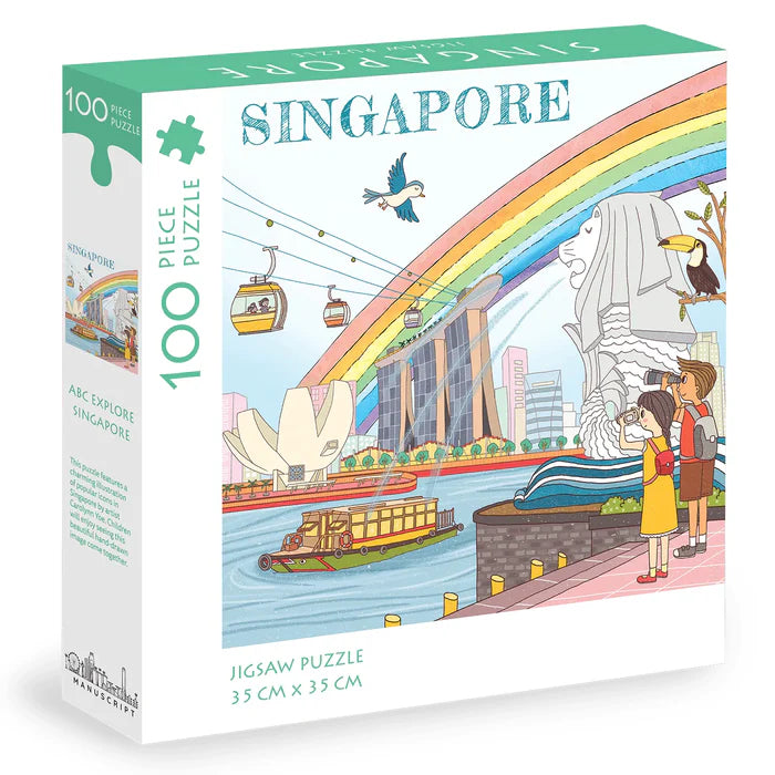 Singapore 100-piece Jigsaw Puzzle: ABC Explore Singapore