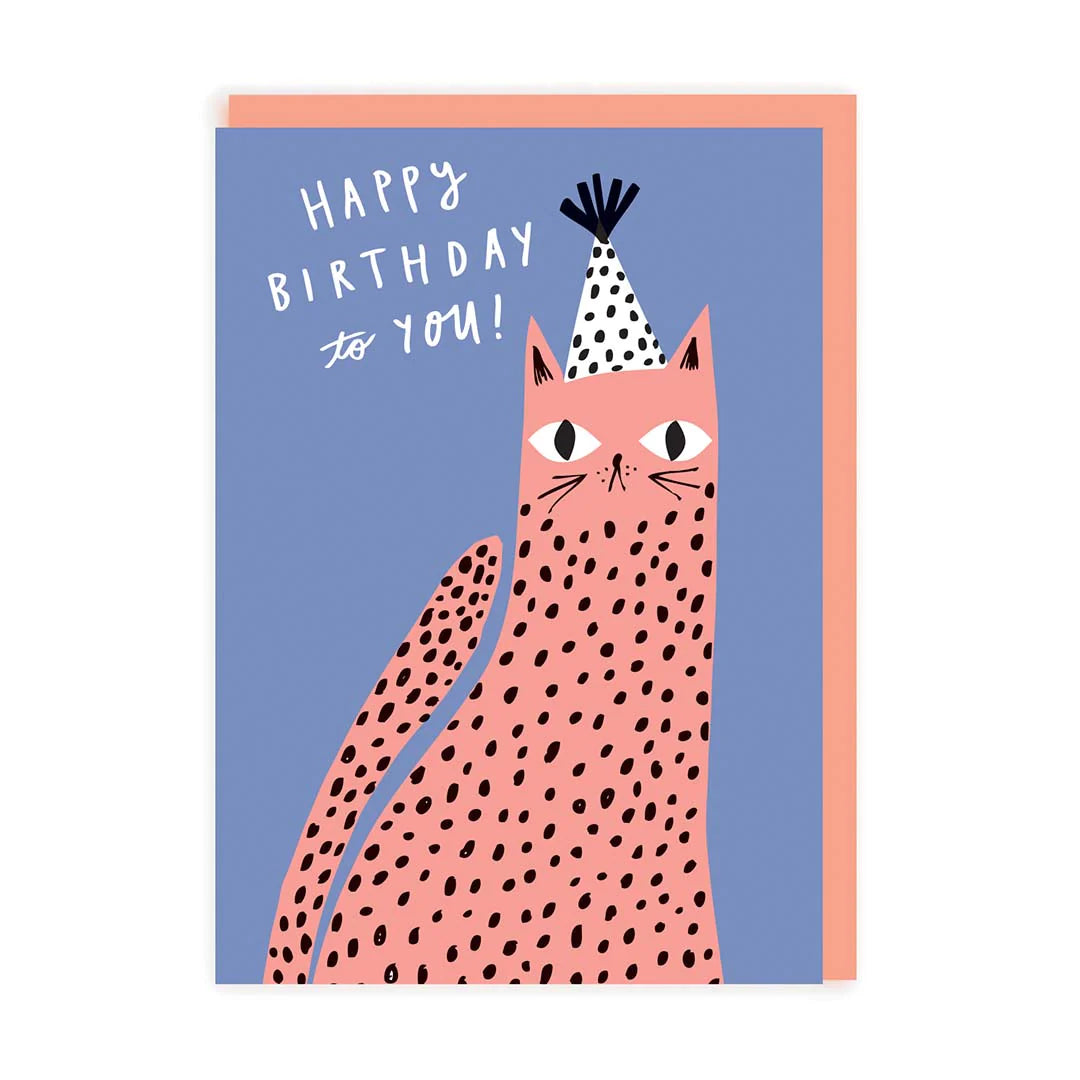 Ohh Deer Pink Leopard HBD