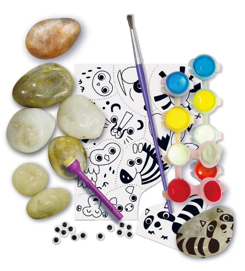 4M KidzMaker Magical Animal Rock Painting