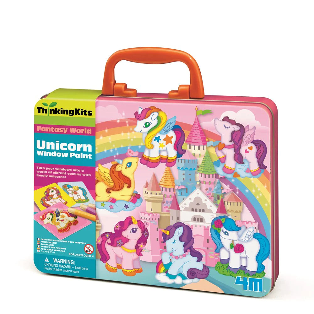 4M ThinkingKits Unicorn Window Paints