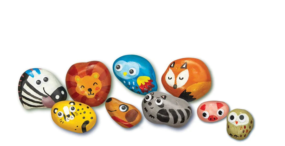 4M KidzMaker Magical Animal Rock Painting