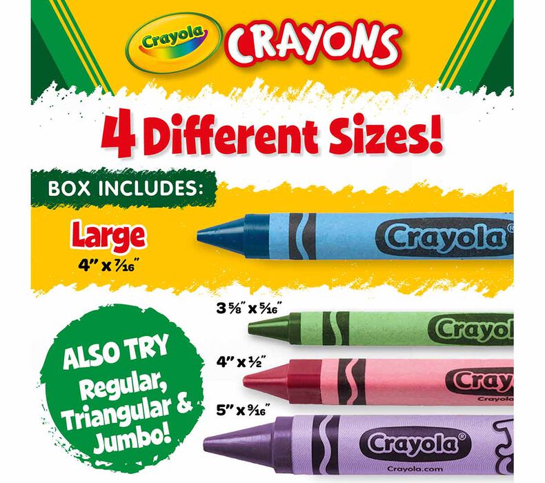 Crayola Large Washable Crayons 8ct