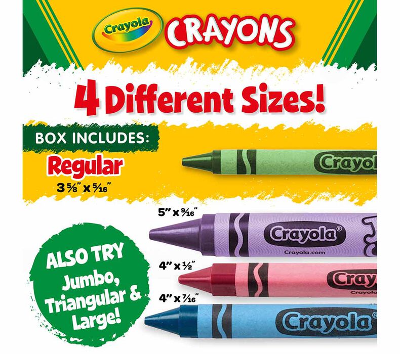 Crayola Ultra-Clean Washable Crayons 64ct