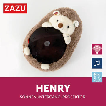 Zazu Sunset Projector: Henry the Hedgehog