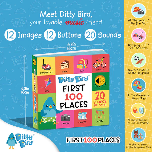 Ditty Bird: First 100 Places