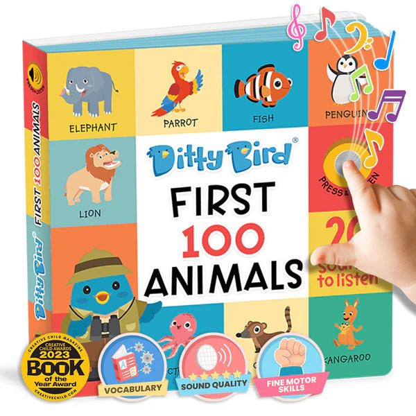 Ditty Bird: First 100 Animals