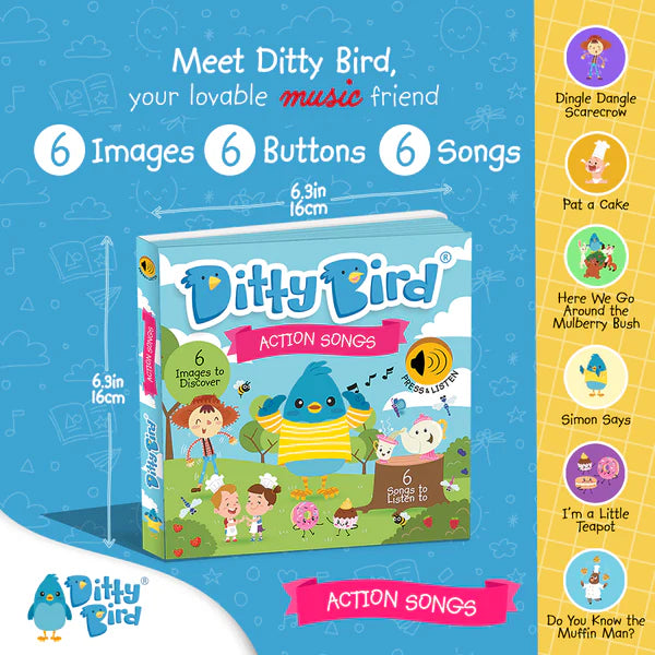 Ditty Bird: Action Songs